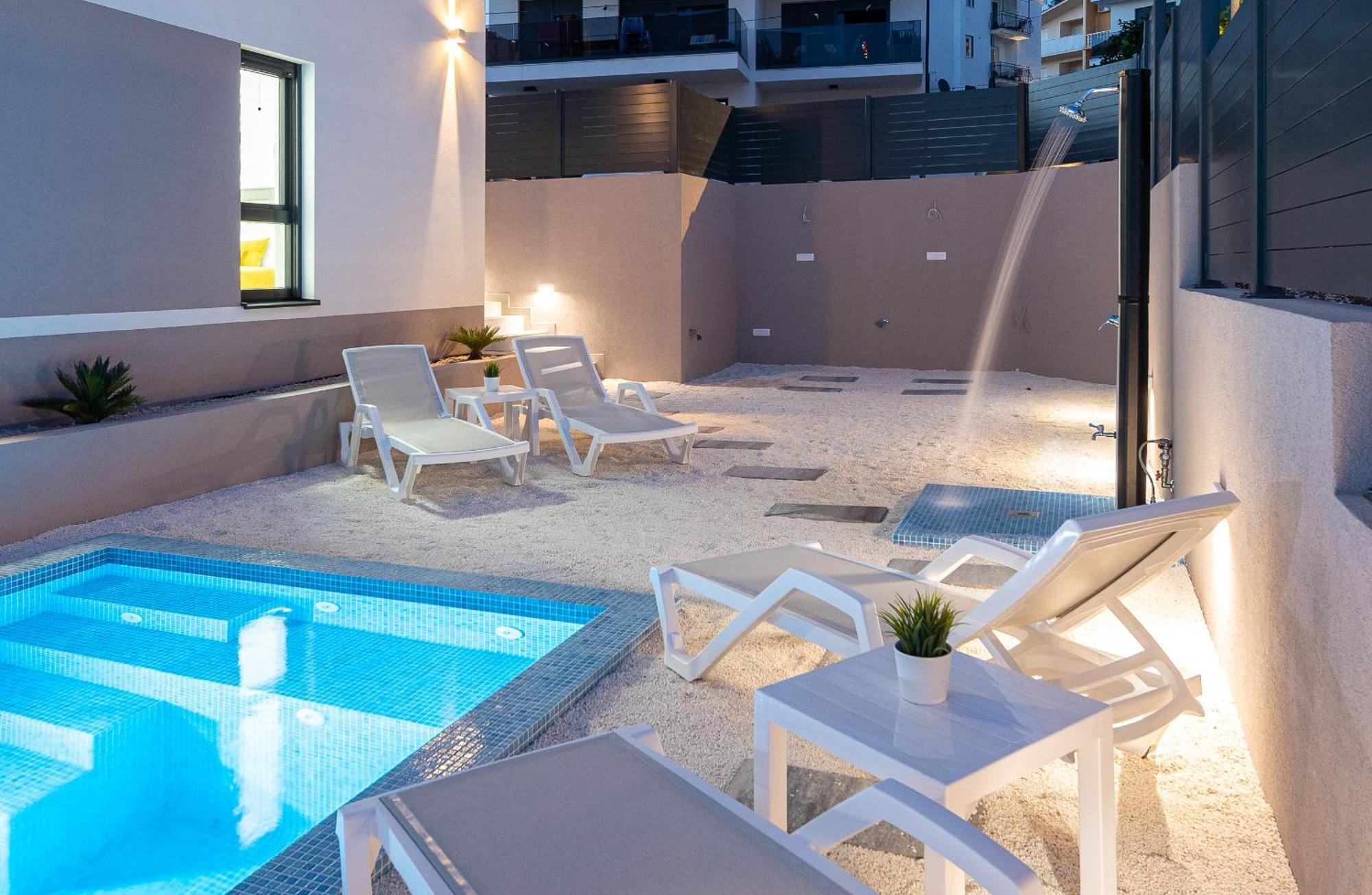 Adriatic Garden Apartments Okrug Gornji Exterior foto